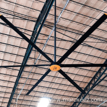 Large ceiling fan for warehouse